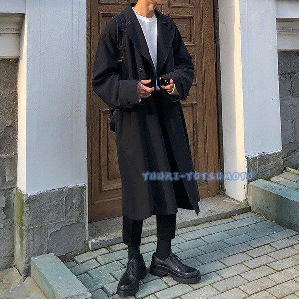 トレンチコート メンズ ロングコート韓国風 おしゃれ 体型カバー ヨーロピアンカジュアル オーバーサイズ イケメン 秋着 コート レトロ Ddaawj7hh8 Www Cosbrapim Com Br
