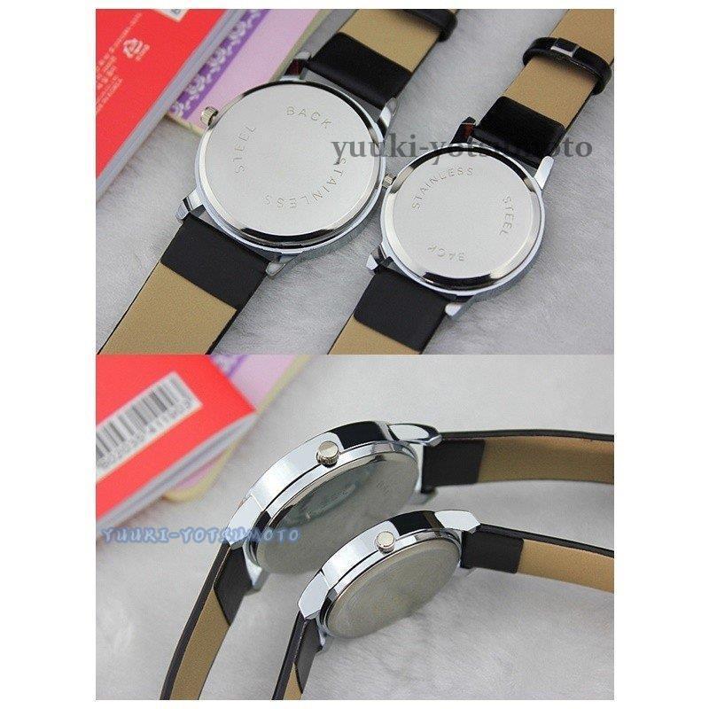 腕時計 ペアウォッチ レディース メンズ 学生 アナログ ベルト式 ブラック ホワイト 白 黒 シンプル おしゃれ かわいい プレゼント 贈り物 Ll0917 Mglwt79 四元優希 通販 Yahoo ショッピング