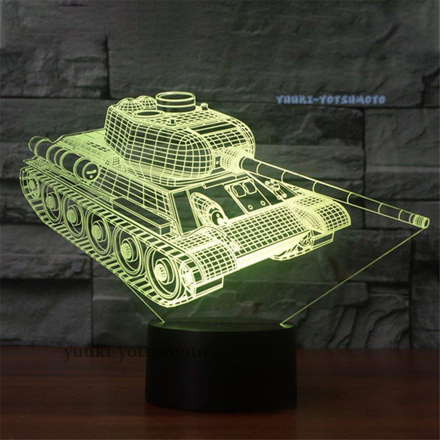 3DイリュージョンナイトライトUSB LEDランプスリープルームのための7色の装飾良いギフトリモコン付き（そう）｜yuuki-yotsumoto｜04