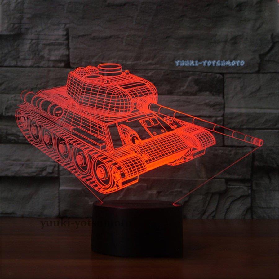 3DイリュージョンナイトライトUSB LEDランプスリープルームのための7色の装飾良いギフトリモコン付き（そう）｜yuuki-yotsumoto｜05