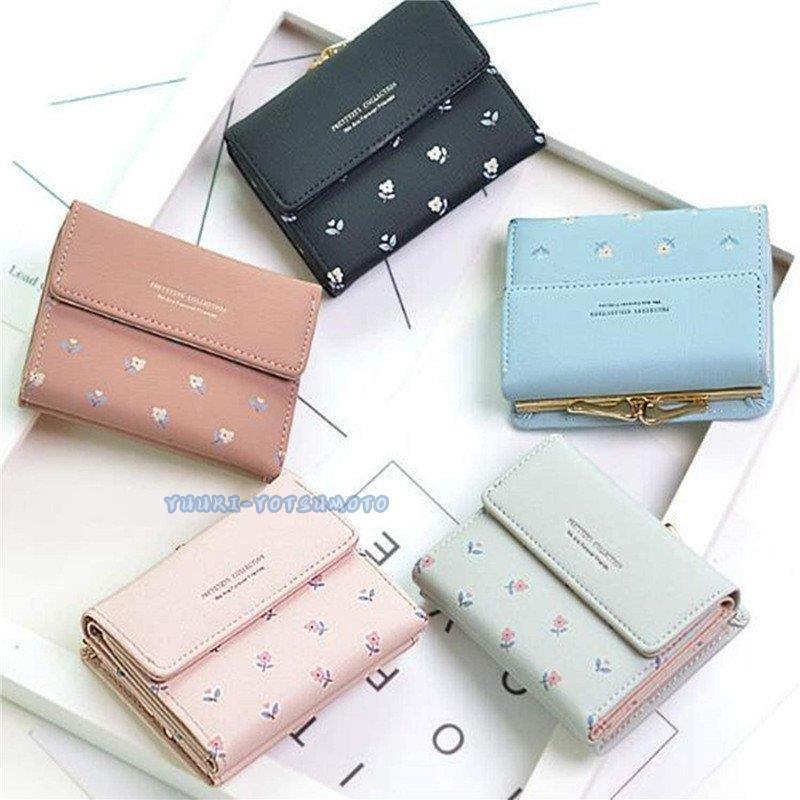 財布 レディース 二つ折り ミニ財布 ウォレット カード 小銭入れ かわいい 小花 おしゃれ 女性用 軽量 コンパクト Ll0929 Isbag22 四元優希 通販 Yahoo ショッピング