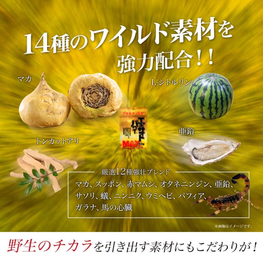 リピーター様限定 マカ maka すっぽん にんにく 亜鉛 精力剤 などの 薬 が 不安な方に サプリ 150粒*3個セット 約45〜75日分 送料無料 メール便｜yuukiseiyaku｜06