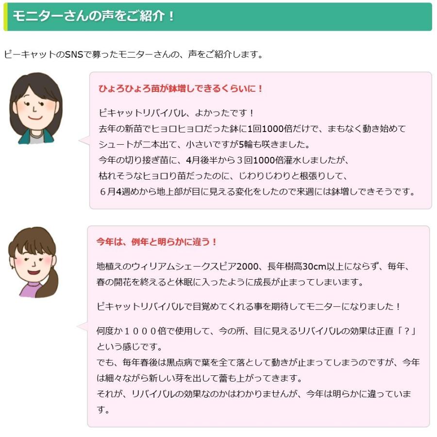 ピキャット・リバイバル５００ml |  | 14