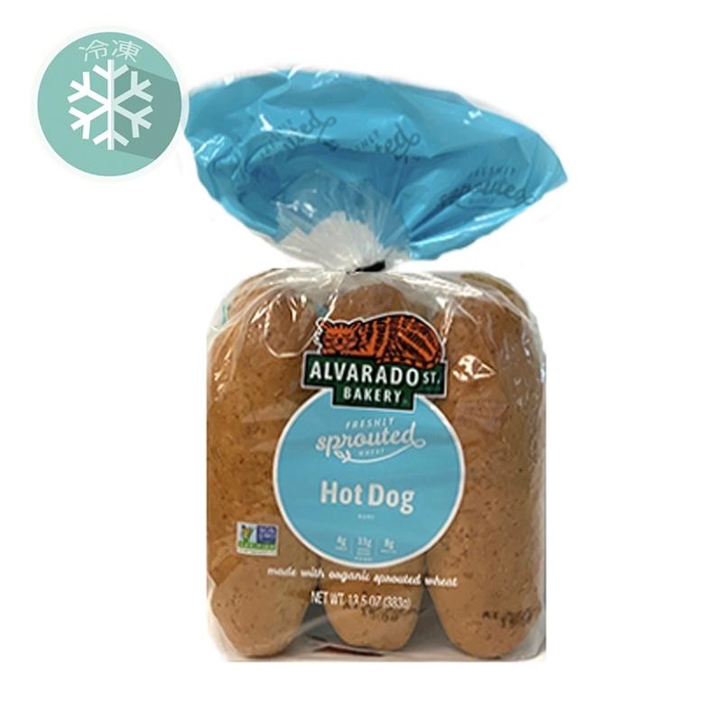 無添加冷凍パン有機スプラウト・ホットドックバンズ（6本）発芽小麦を使用（冷凍） 383g ☆原産国アメリカ :a-c-b15-1:有機家ヤフー店 -  通販 - Yahoo!ショッピング