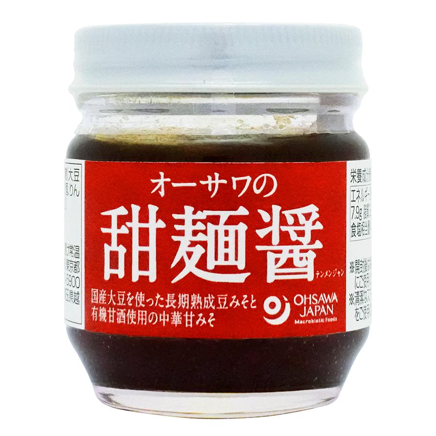 無添加 中華甘みそ オーサワの甜麺醤「テンメンジャン」 85gオーサワ 国産大豆使用の長期熟成豆味噌使用 : 有機家ヤフー店 - 通販 ...