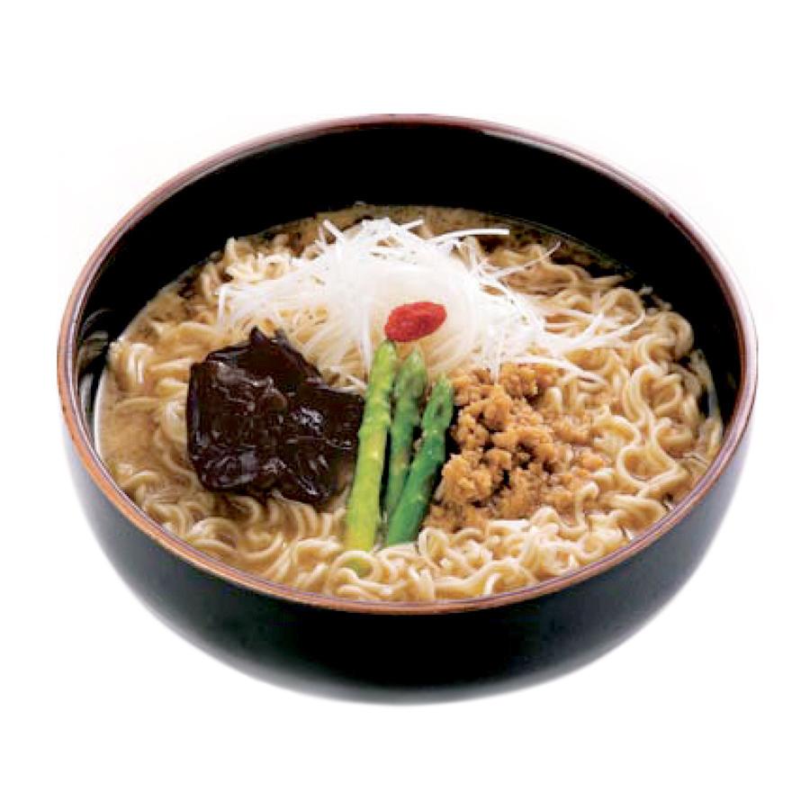 無添加　ベジ玄米ラーメン(ごまみそ)119g(うち麺80g)　国内産小麦粉・玄米粉使用　動物性原料不使用　２個までコンパクト便可｜yuukiya0097｜02