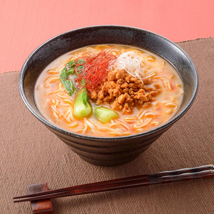 無添加オーサワのベジ玄米ラーメン(担担麺)  132g(うち麺80g)　国内産小麦粉　動物性原料・化学調味料不使用 　２個までコンパクト便可｜yuukiya0097｜02