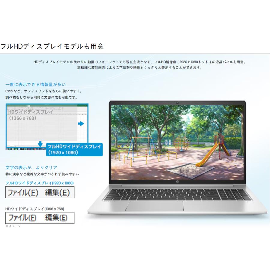 日本HP 【第11世代CPU搭載】中古品 超高速 ノートパソコン OS