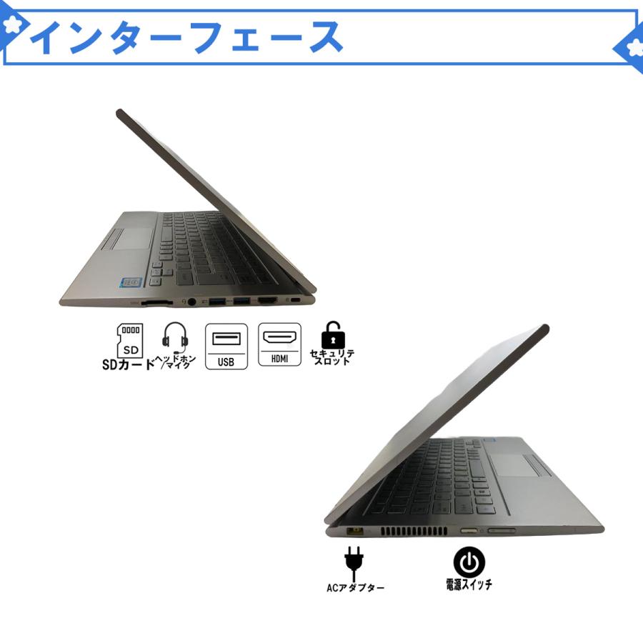 NEC VersaPro VG4／Core i5 8世代／軽量 VersaPro 中古ノートパソコン Windows11 Office搭載 13型 NEC VG