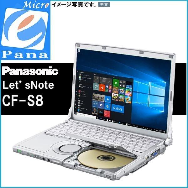 Windows10 中古ノート 送料無料 Panasonic Let'sNOTE CF-S8 高速Core 2 Duo-2.53GHz 4GB 大容量250GB DVDマルチドライブ WPS-Office2016｜yuukou-store2｜02