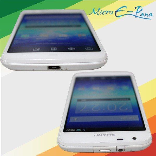 AQUOS 中古スマホ シャープ SHARP PHONE SH90B ホワイト Android 32GB