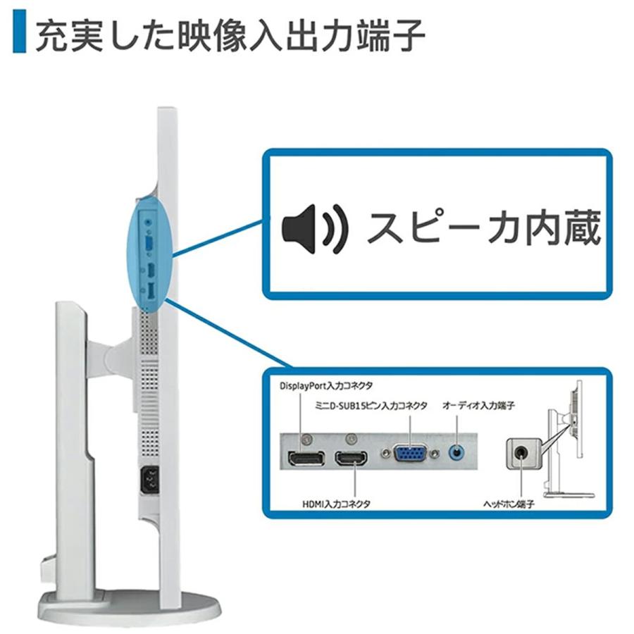 NEC 高さ調整 画面回転 液晶モニター NEC LCD-E221N 21.5インチワイド