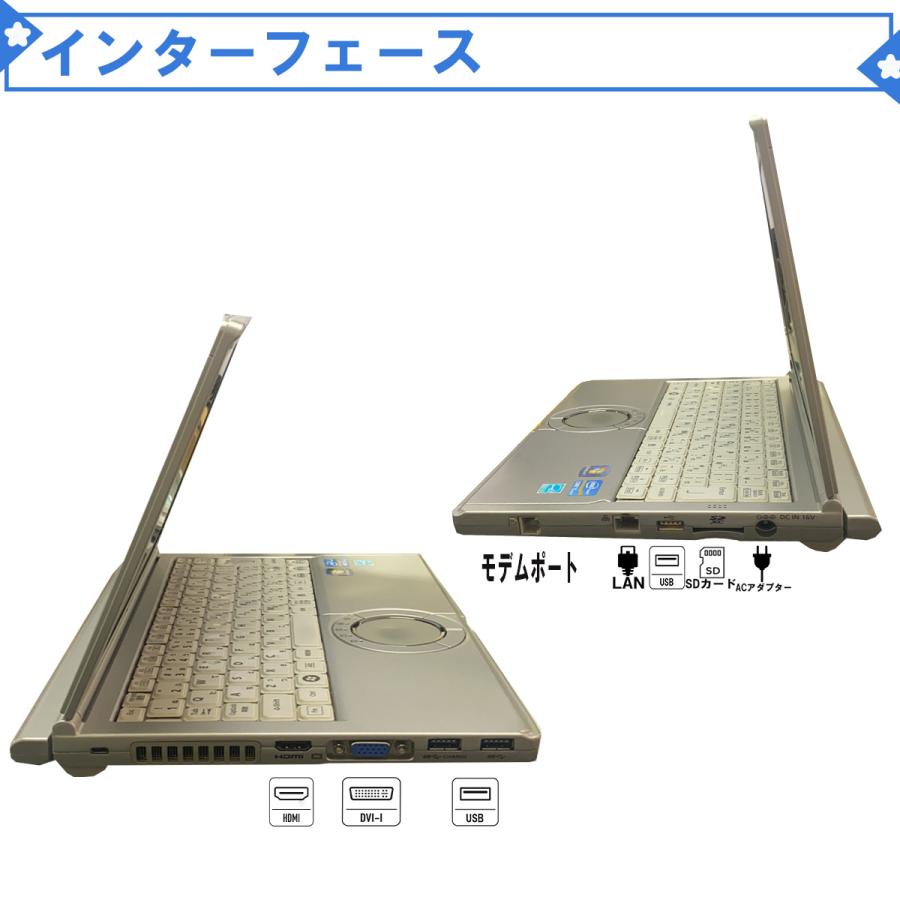 【頑丈レッツノート】 【日本製】 パナソニック Panasonic Let&#39;s note CF-NX2 Core i5 8GB HDD500GB 無線LAN Windows10 64bitWPSOffice 12.1インチ 中古パソコン モバイルノート ノートパソコン PC Notebook 【中古】 楽天市場】【頑丈レッツノート】 【日本製】 パナソニック