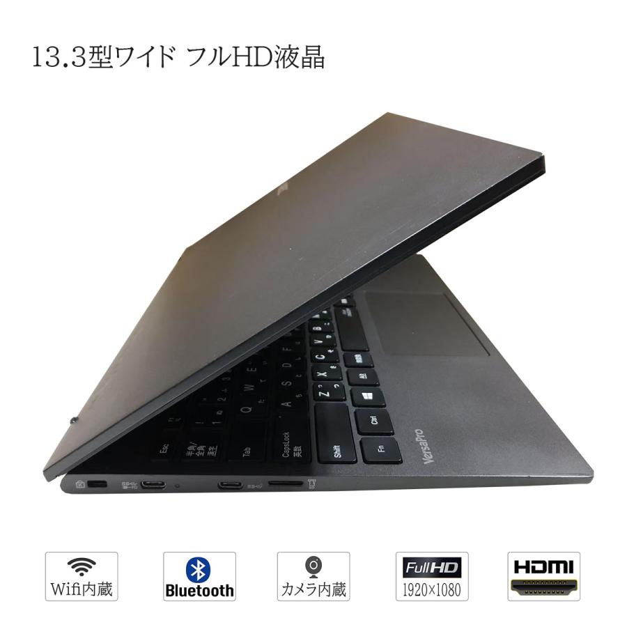 NEC 中古 ノートパソコン モバイル 高性能 Windows 11 13型ワイド フル 