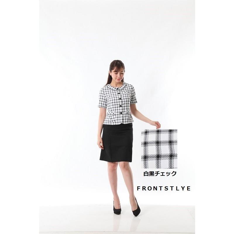 【送料無料】【あすつく】【事務服】オーバーブラウススーツ/事務服/制服/上下/5号7号9号11号13号15号17号19号/小さいサイズ/大きいサイズ|yuuma|03