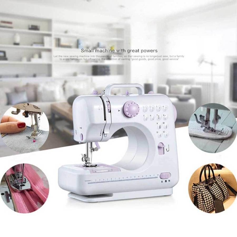 家庭用ミシン 電子ミシン ミシン ダブルスレッド 電動ミシン ミシン Diy 返し縫い 機能充実 縫製 手作り 12種類縫い目 裁縫セット付き 持ち運び便利 英語版取扱説明書 電動ミシン Arunaipharmacy Org