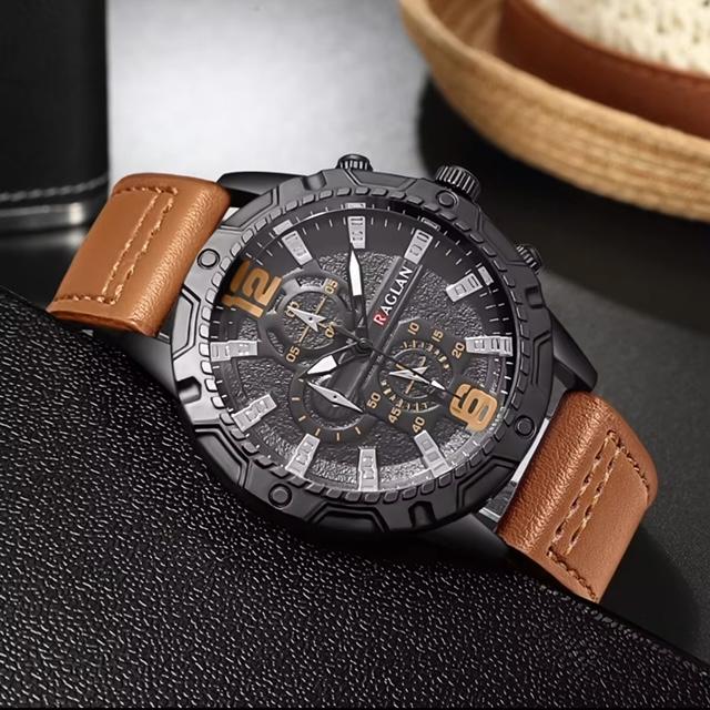 腕時計　時計　レザーベルト　クォーツ レザー アナログ　革 メンズ オシャレ ウォッチ フォーマル　入学式　卒業式　男女兼用　ファッション時計 |  | 01