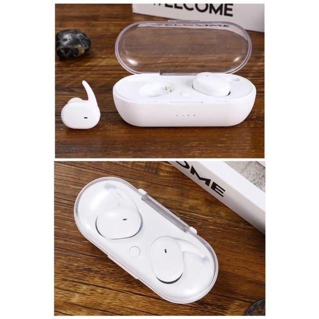2 イヤホン　Bluetooth 5.0  両耳 タッチタイプ　完全ワイヤレス 完全独立型 ブルートゥース マイク ハンズフリー 両耳 USB 充電 重低音 充電ケース　テレワーク｜yuumart25｜08