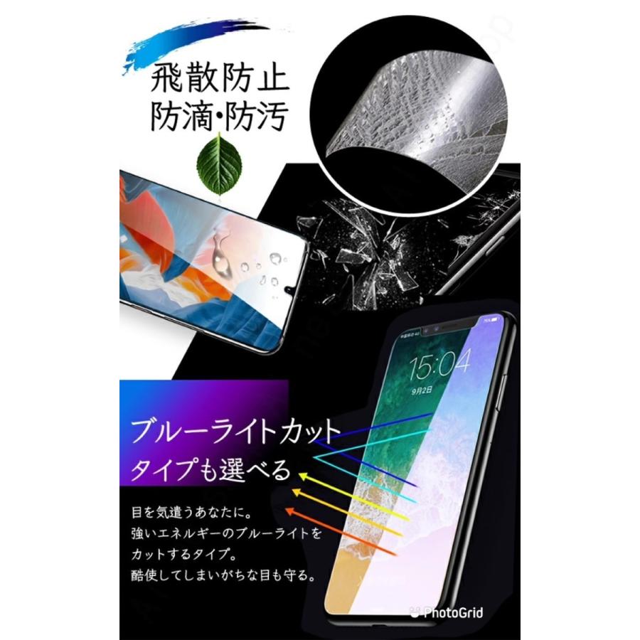 4 iPhone7 iPhone8 iPhoneSE第二世代 ブルーライトフィルム　強化ガラス　ブルーライトカット 目の保護　液晶フィルム ガラスフィルム ブルーライト フィルム｜yuumart25｜03