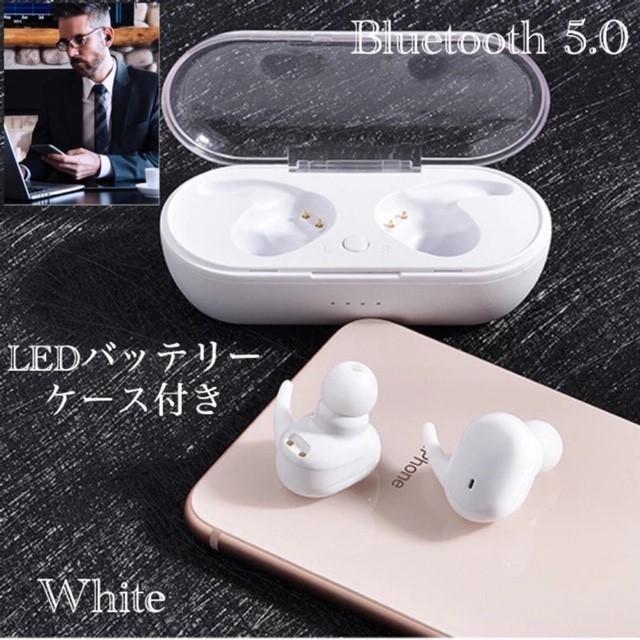 4 イヤホン　Bluetooth 5.0  両耳 タッチタイプ　完全ワイヤレス 完全独立型 ブルートゥース マイク ハンズフリー 両耳 USB 充電 重低音 充電ケース　テレワーク｜yuumart25｜03