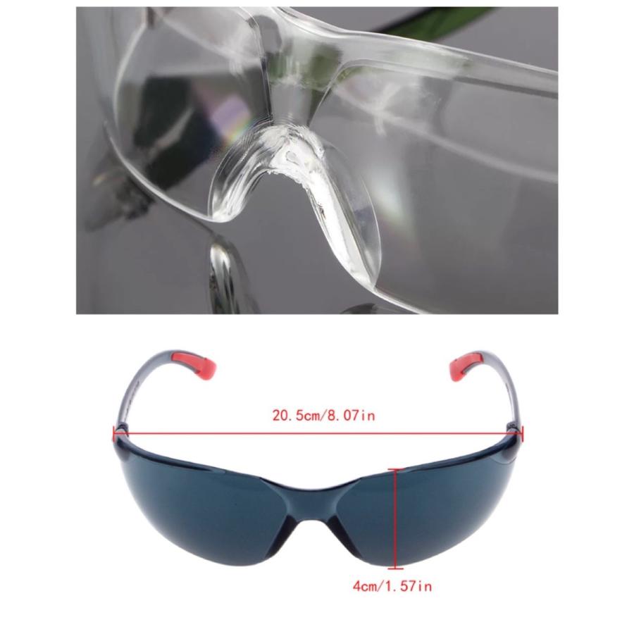 スポーツサングラス サングラス メガネ 医療用メガネ DIY 安全ゴーグル 花粉症 防塵 防風 耐衝撃 作業用メガネ 保護メガネ 男女兼用 ウィルス対策|yuumart25|06