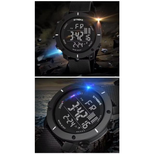 スポーツ腕時計 腕時計 時計 デジタル式 LED デジタル腕時計