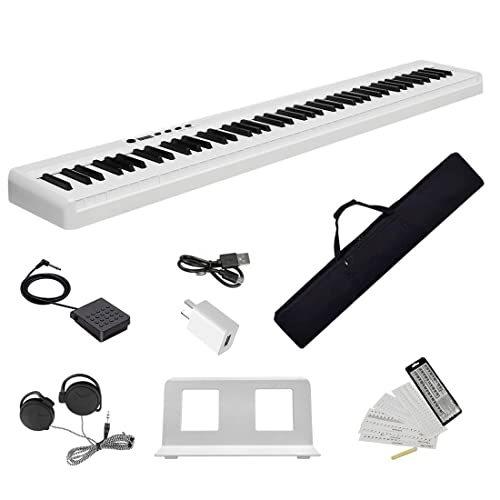 Longeye 電子ピアノ 【2022更新型ー譜面台本体に付け】 88鍵盤 ピアノ 