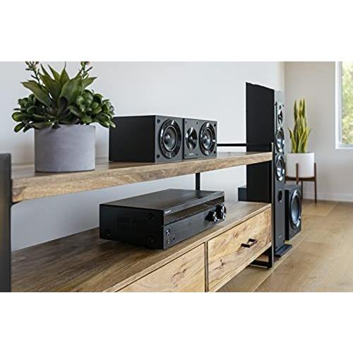 Sony SSCS8 2-Way 3-Driver Center Channel Speaker, Black by Sony SSCS8 2-Way 3-Driver Center Channel Speaker, Black by