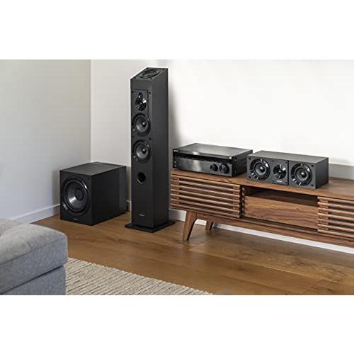 Sony SSCS8 2-Way 3-Driver Center Channel Speaker, Black by Sony SSCS8 2-Way 3-Driver Center Channel Speaker, Black by