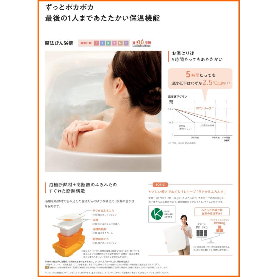 TOTO ※別途浴室暖房機付有! マンションリモデルバスルーム WY TOTO ※別途浴室暖房機付有! マンションリモデルバスルーム WY