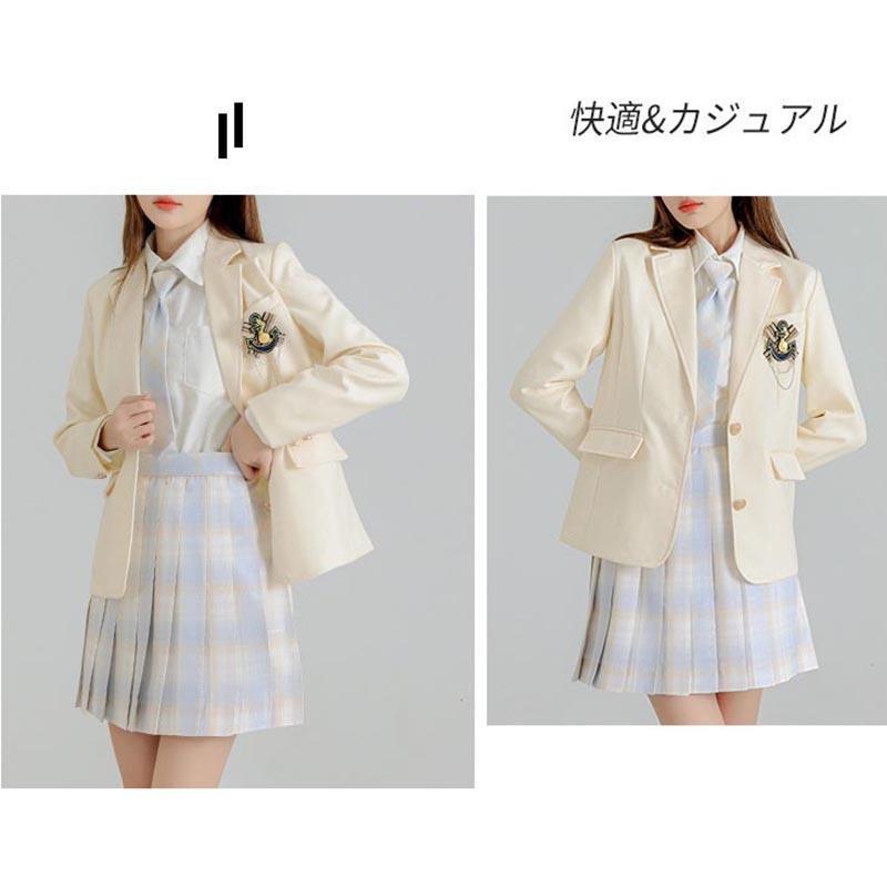 制服 ブレザー 女子 スクールブレザー レギュラータイプ 高校 学生 中学 通学 ジャケット アウター 紺 ブレザー 学生服 2ボタン｜yuuu-store｜16