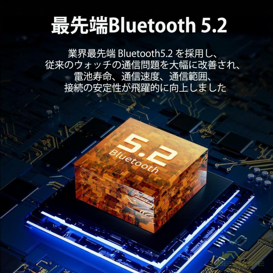 スマートウォッチ 軍用規格 IP67防水 防塵 耐衝撃 1.65インチ 大画面 Bluetooth5.2通話機能 着信通知  日本製センサー 歩数計 日本語説明書 プレゼント｜yuuu-sutore｜15