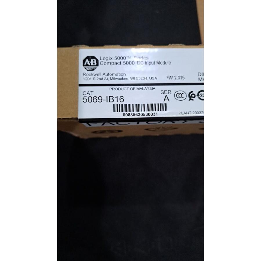 AllenBradley 5069IB16/A Compact 5000 DC I/O入力モジュール5069 IB16