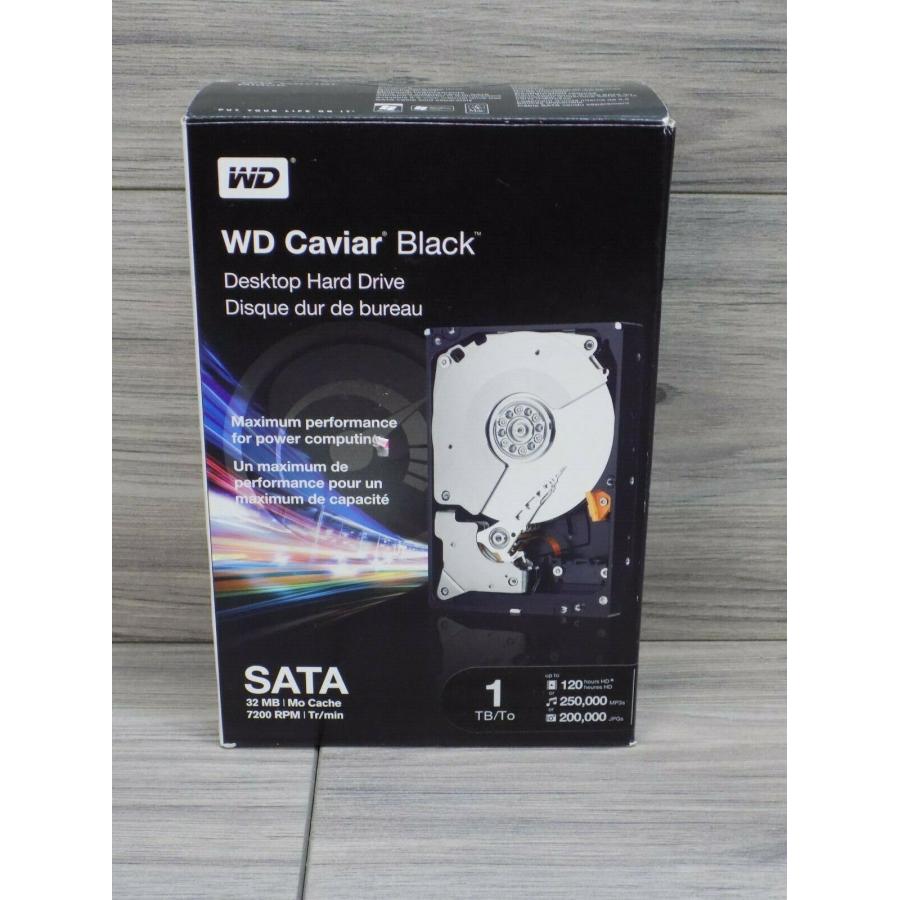 WD CAVIAR BLACK 1TB Internal SATA Hard Drive for Desktops 3.5” HDD NEW