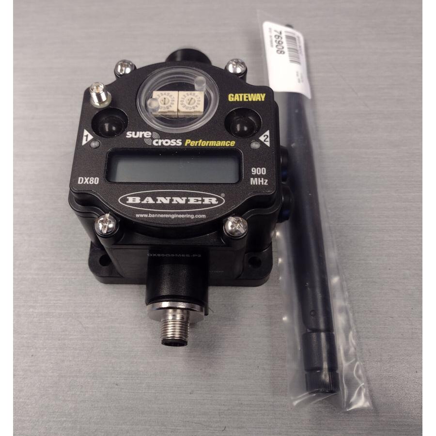 Banner DX80 Wireless Gateway Node 900 MHz DX80G9M6SP2 17441 