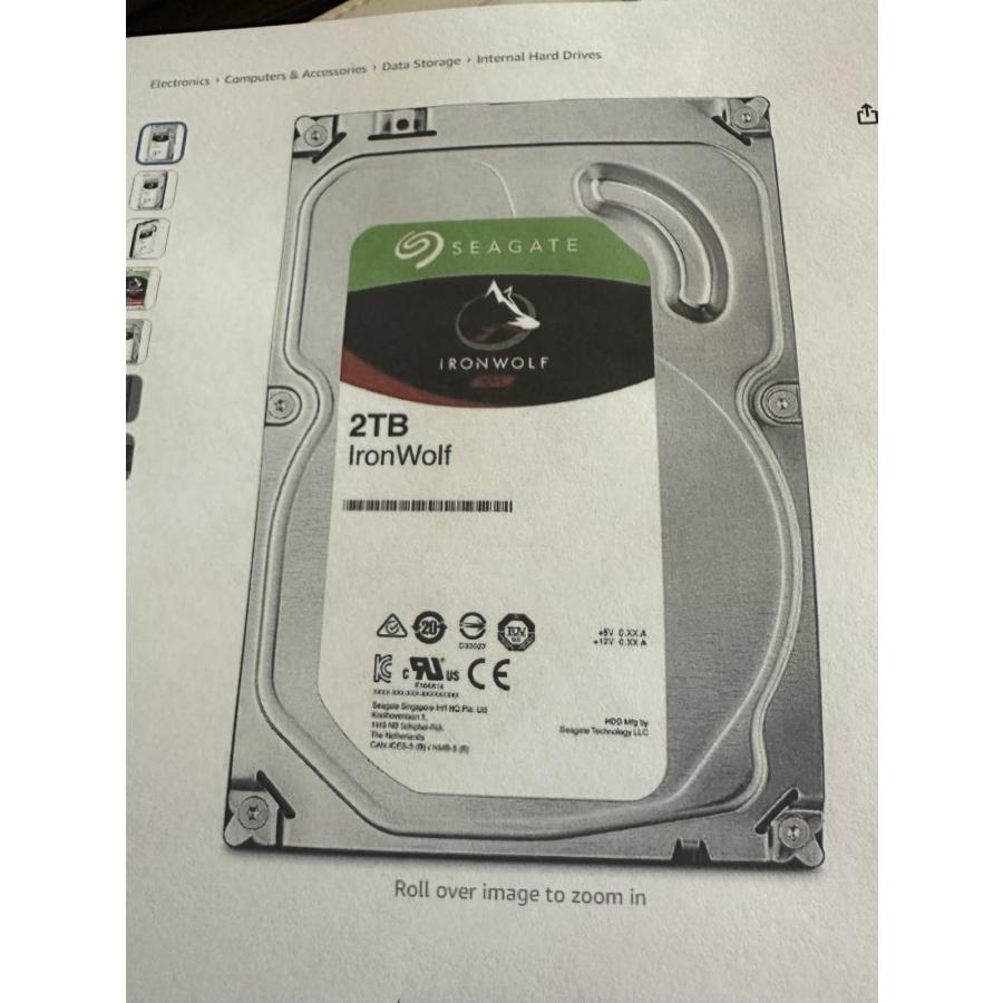 Seagate IronWolf 2TB 5900RPM SATA 3.5 (ST2000VN004) NAS HDD Hard