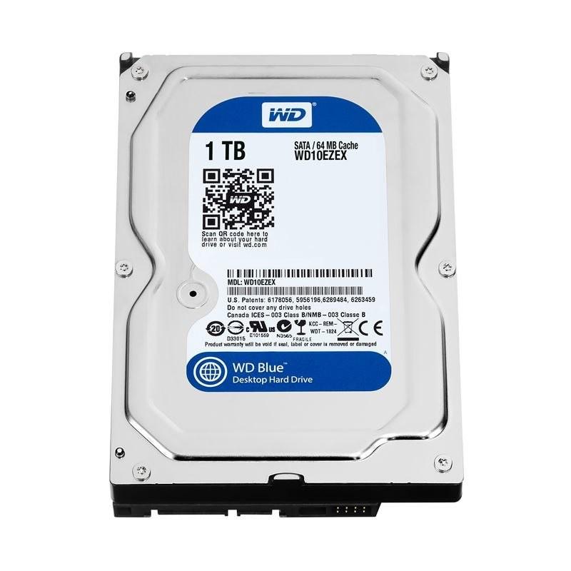 全国送料無料 PC HDD 1 テラバイト WD ブルー 3.5 SATA 6 ギガバイト/秒 HDD sata 内蔵ハードディスク 64 メートル 7200PPM ハードドライブのデスクトップ hdd p