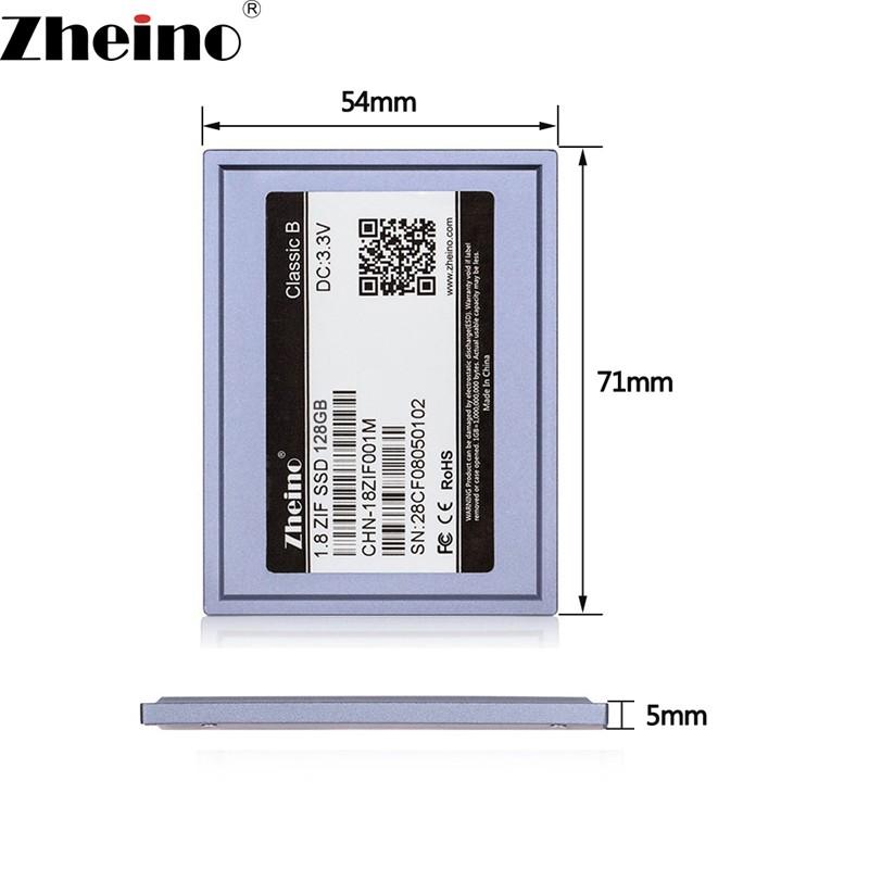 送料無料 Zheino 1.8 インチ CE ZIF SSD 128 ギガバイト MLC ソリッドステートドライブ Macbook Air 1st A_1