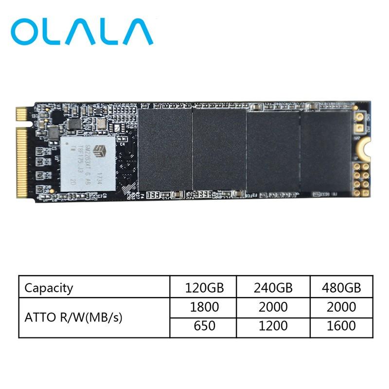 送料無料 オララ M.2 PCIe SSD 120 ギガバイト 240 ギガバイト 480 ギガバイト SSD M.2 PCIe NVMe 内部 SS