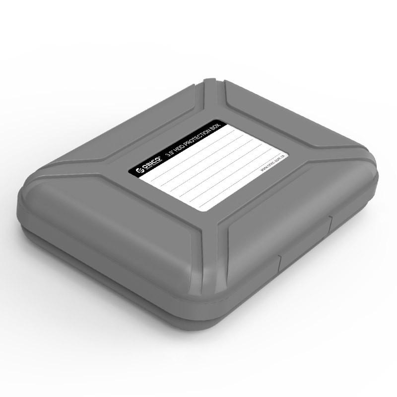 全国送料無料 PC HDD オリコ PHX-5S-GY シンプルな HDD プロテクターのための 3.5 "HDD ケースと防水機能の 5 ピース/ロットグレー