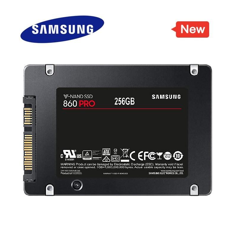 送料無料 サムスンの SSD 860 プロ 256 ギガバイト 512 ギガバイト 1 テラバイト内部ソリッドステートディスクドライブ Sataiii