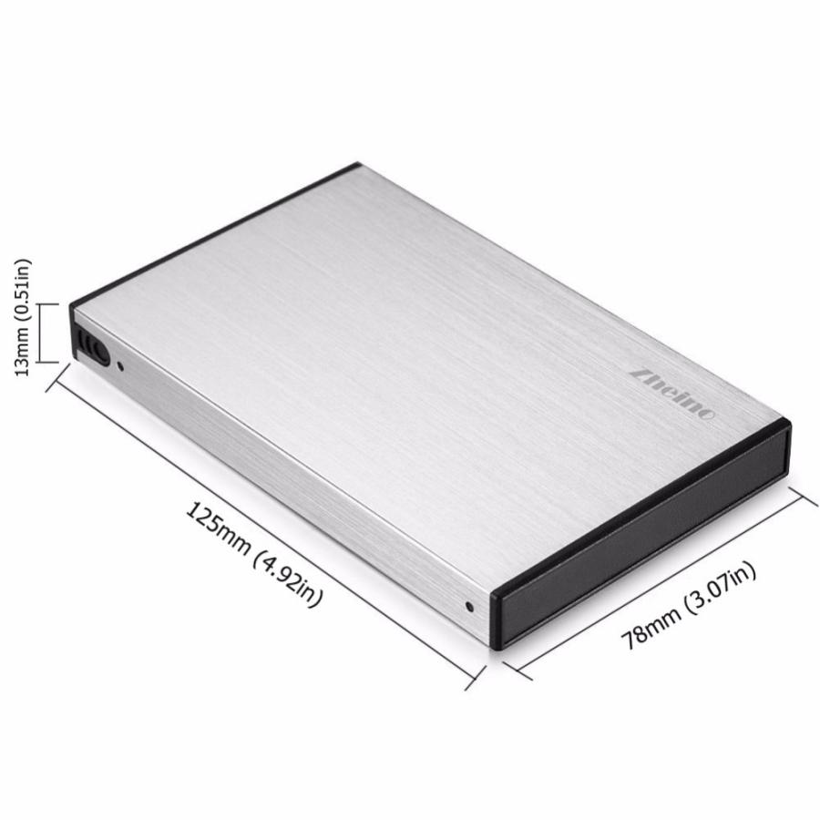 全国送料無料 PC HDD Zheino P2 USB3.0 ポータブル外部ギガバイト 240 SSD アルミ 2.5 Sata ソリッドステートドライブポータブル SSD 外部ハードドライブディス