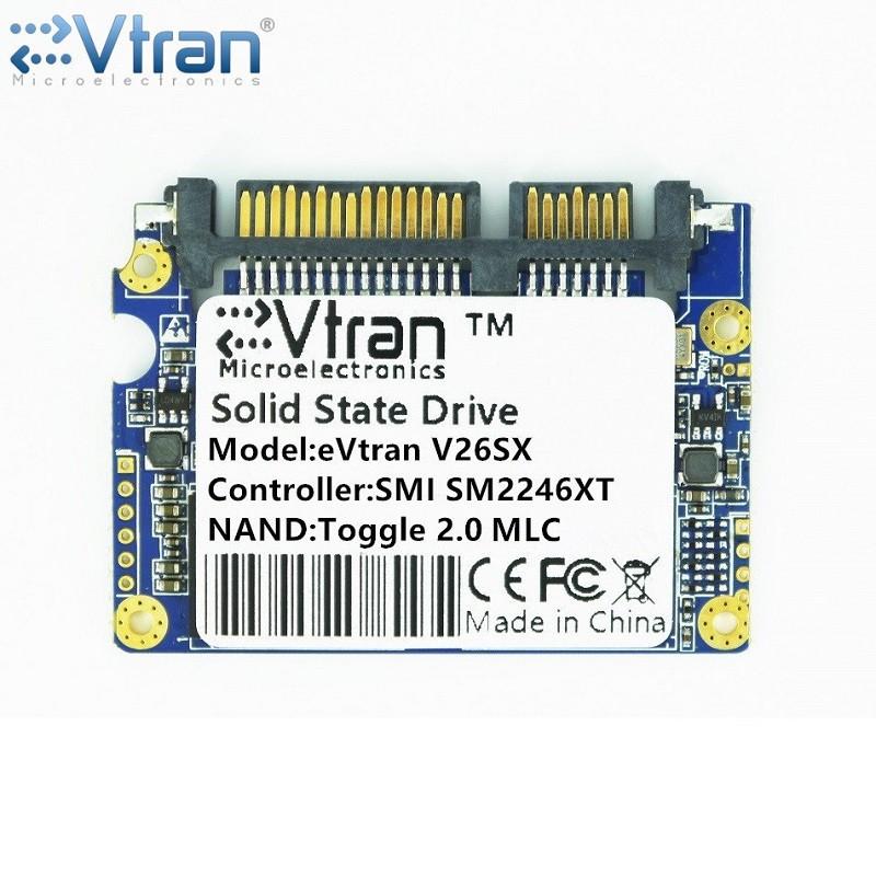 送料無料 Evtran V26SX 16グラム32グラム64グラム128グラムのssd mlc sata3 halfslim ssd sataソリッド