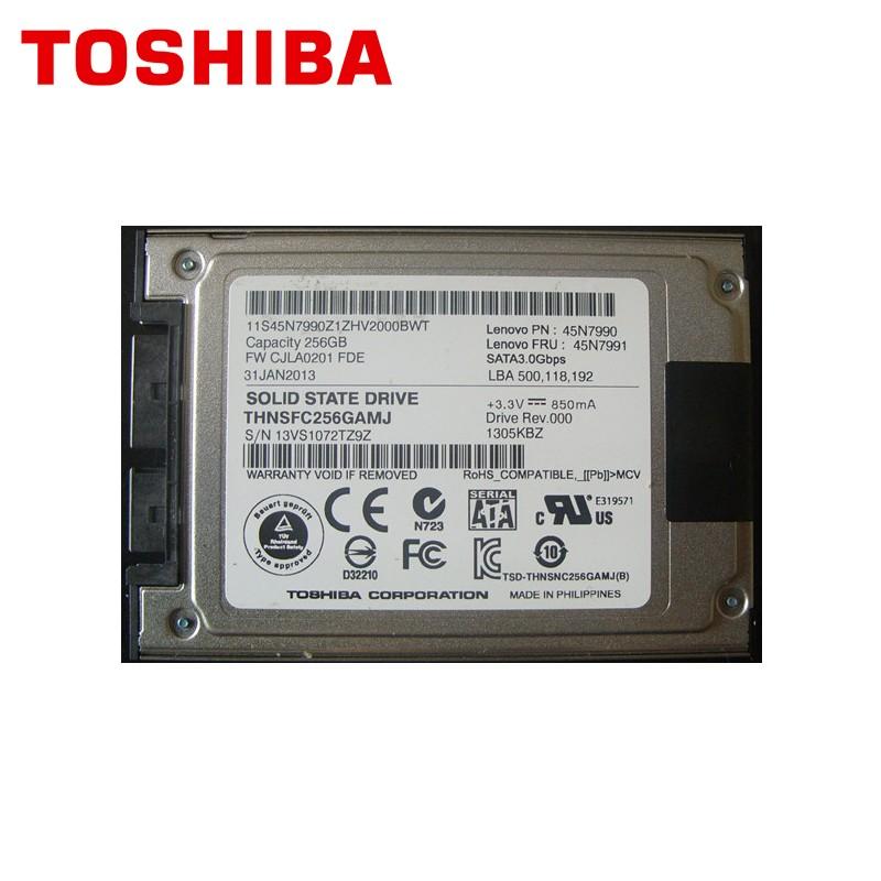 送料無料 東芝マイクロ SATA 256 ギガバイトソリッドステートドライブディスク SSD 1.8 