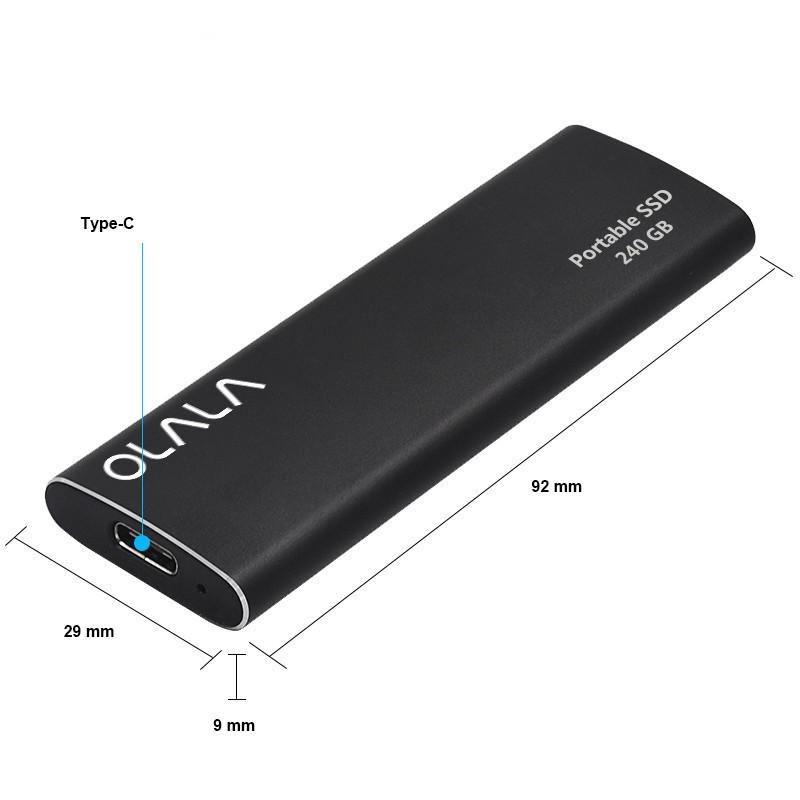 送料無料 オララ外部 SSD PM30C 120 ギガバイト 240 ギガバイト 480 ギガバイトタイプ C USB 3.1 世代 2 ポータブル