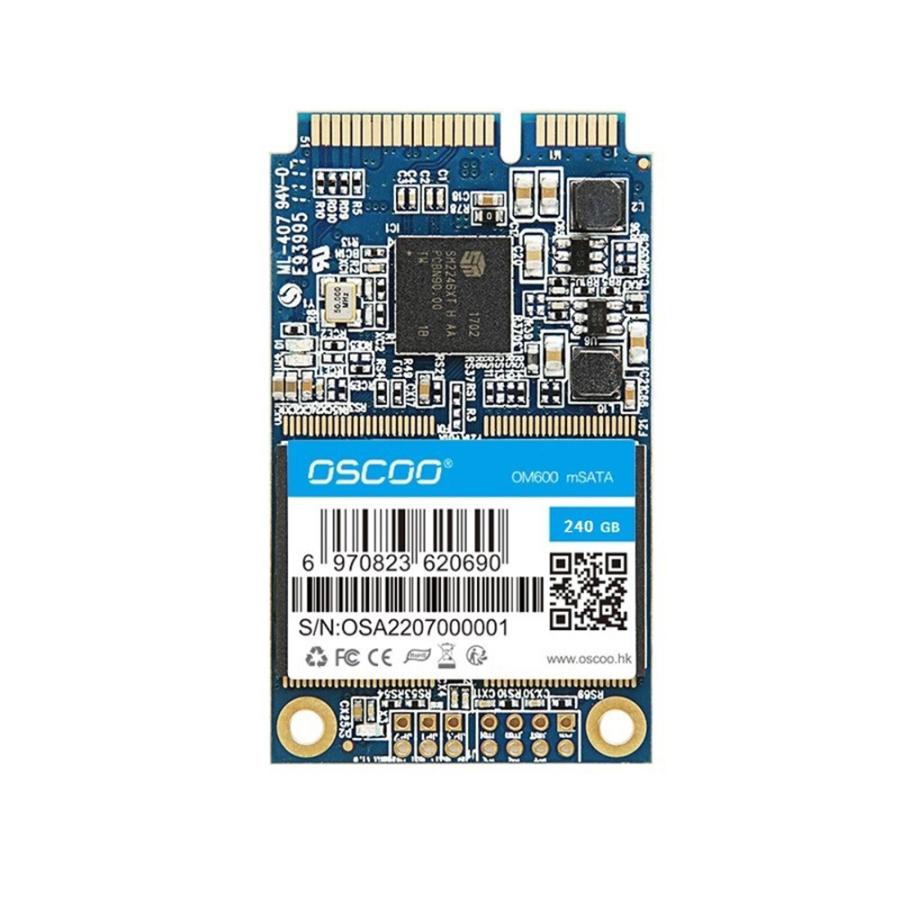 送料無料 OSCOO mSATA 6 ギガバイト/秒 60 ギガバイト 120 ギガバイト 240 ギガバイト内部ソリッドステートドライブミニ mSA