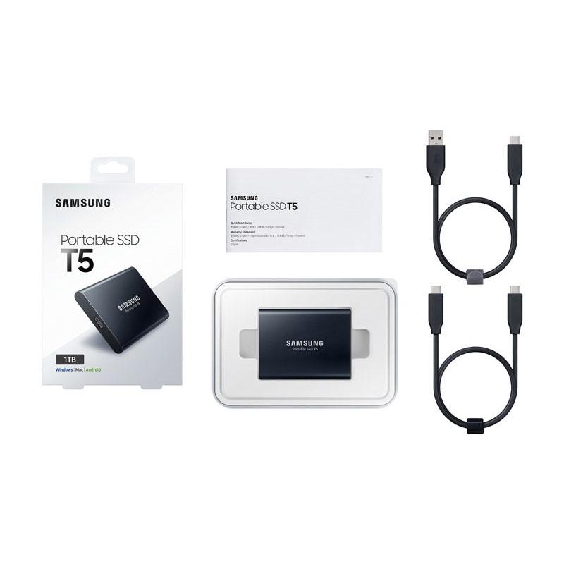 全国送料無料 PC HDD サムスン外部 SSD T5 USB3.1 USB3.0 250 ギガバイト 500 ギガバイト 1 テラバイトハードドライブ外部ソリッドステートドライブ HDD デスク