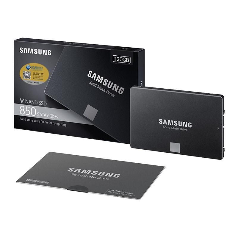 送料無料 サムスン新しいバージョン本物120ギガバイト850 sata 6ギガバイト/秒内部ソリッドステートディスクr/w速度まで540メガバイト/秒