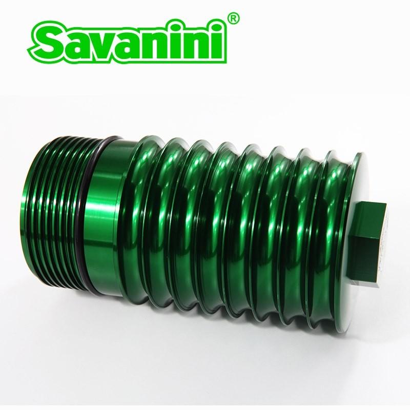 送料無料 Savaniniアルミエンジンオイルフィルター冷却シェル用