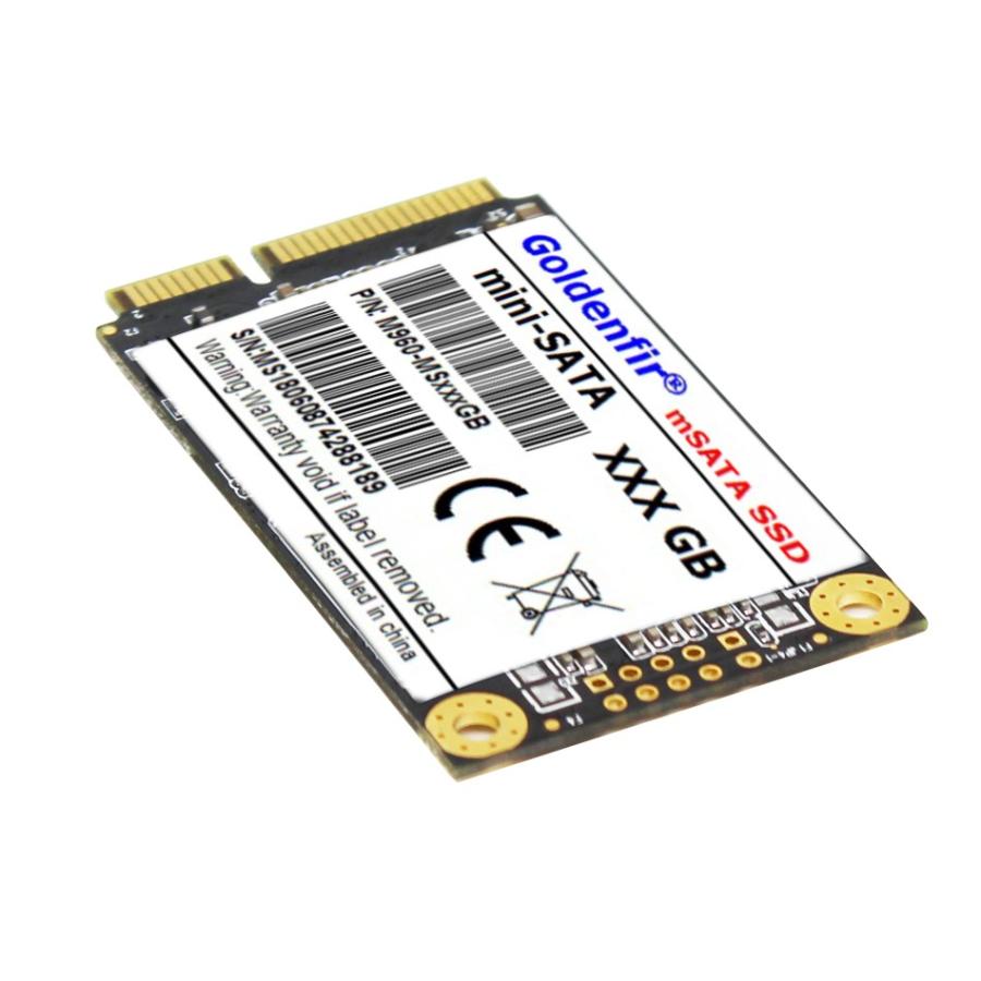 送料無料 Goldenfir Msata SSD 64 ギガバイトギガバイト 32 16 ギガバイト 8 ギガバイト内部ソリッドステートハードドライブ